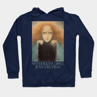 Mysteriosa (1892) by Jean Delville Hoodie